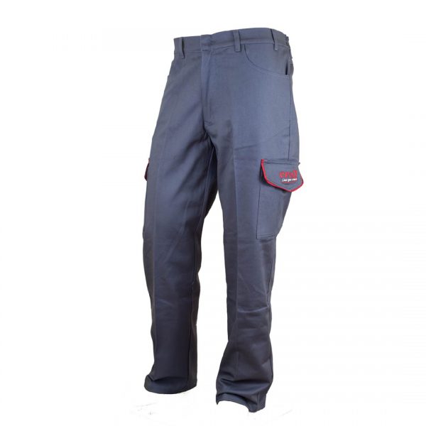 PANTALON CARGO IGNÍFUGO CON VIVO EN BOLSILLO