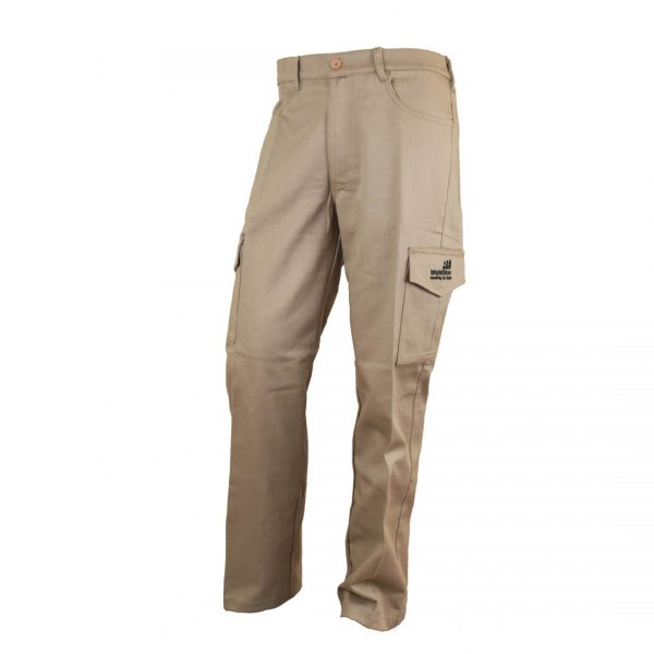 PANTALON CARGO IGNÍFUGO MEDIA PRETINA ELASTICADA