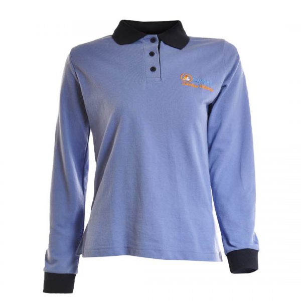 POLERA PIQUE MANGA LARGA
